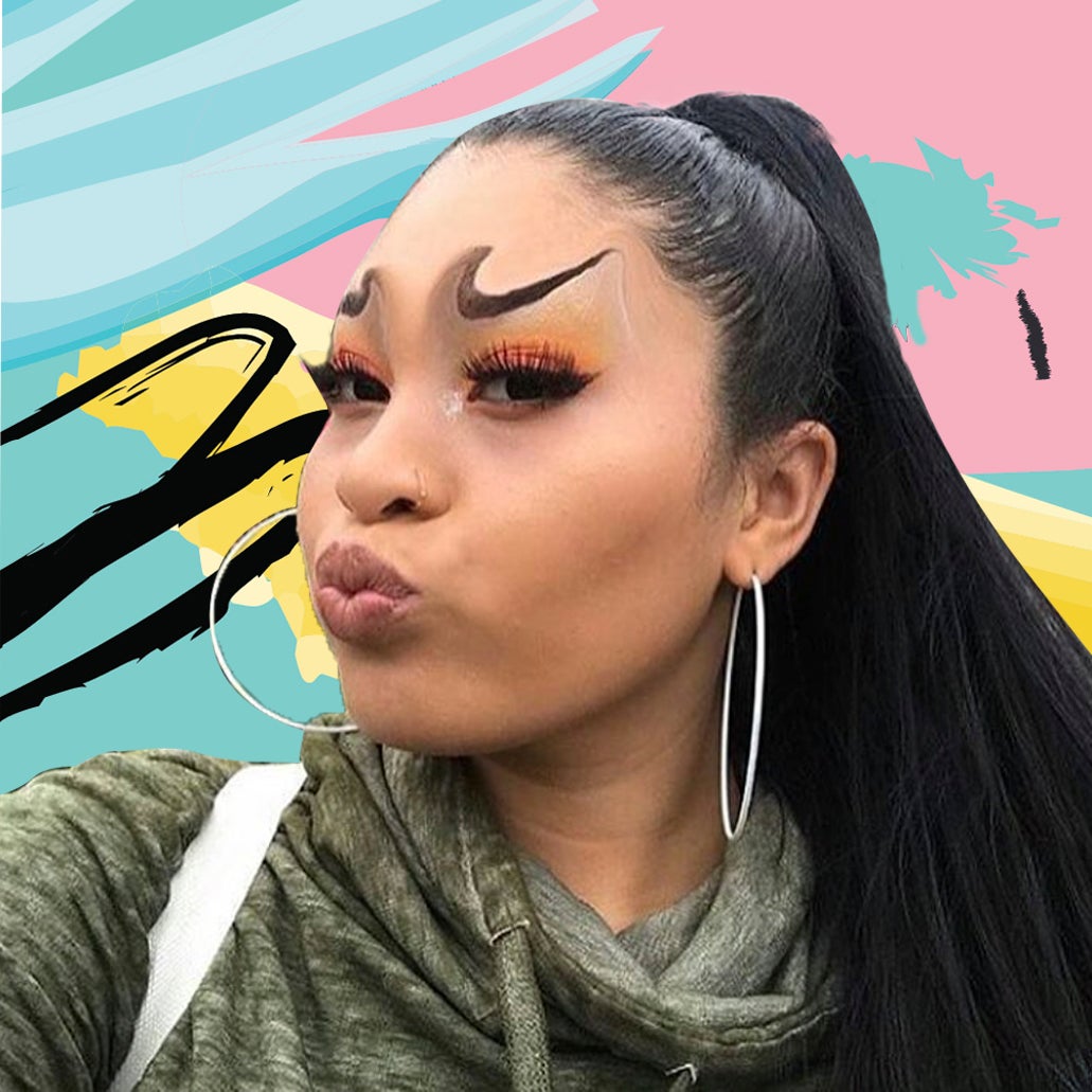Nike Brows Are the Latest Crazy Beauty Trend Taking Over the Internet
